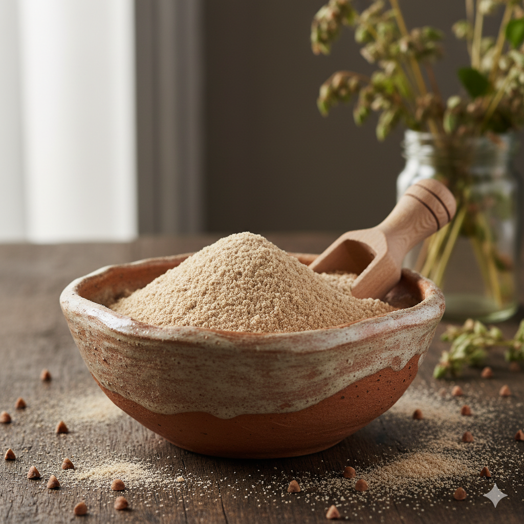 Buckwheat Flour (Kuttu Flour) - Natural & Stone-Ground