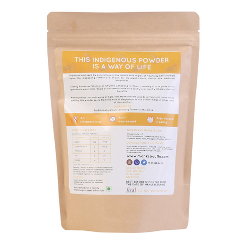 Lakadong Turmeric Powder (Curcumin 8%)