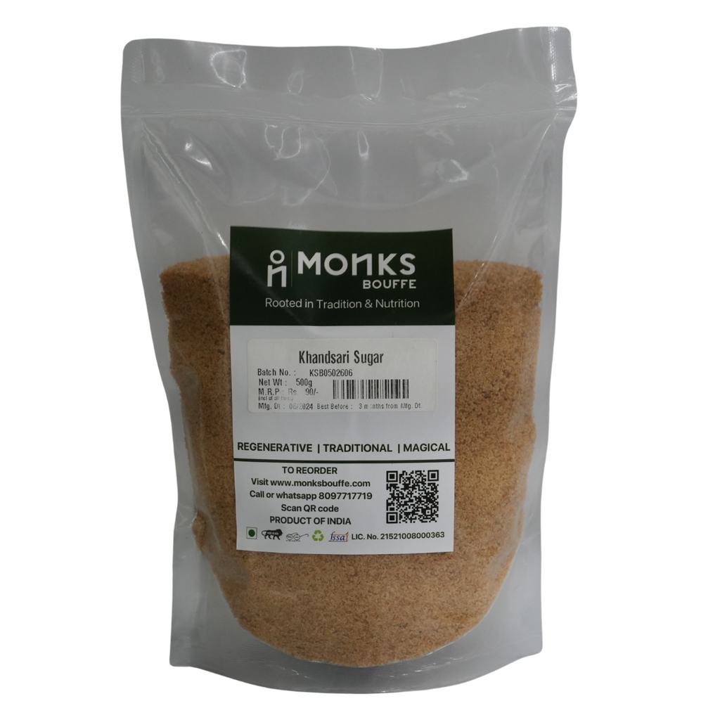 Khandsari Sugar - Hand-processed Desi Khand