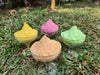 Assorted Natural Holi Colours - Handcrafted by BHIL Tribals (Set of 4 colours) - Monks Bouffe