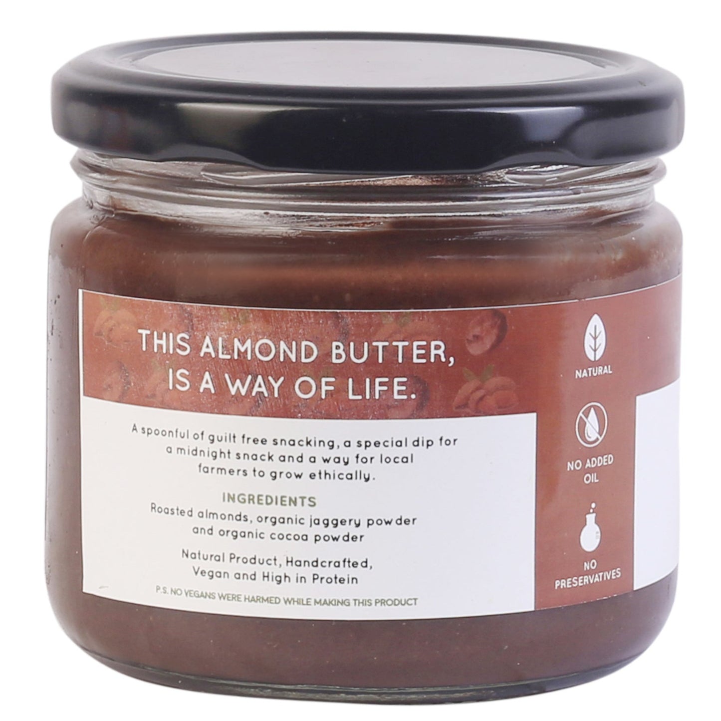 Sublime Chocolate Almond Butter - Monks Bouffe