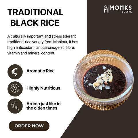 Chak hao Black Rice (Manipur)