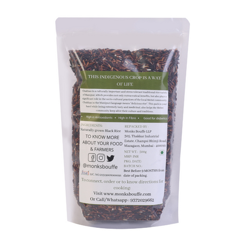 Chak hao Black Rice (Manipur)