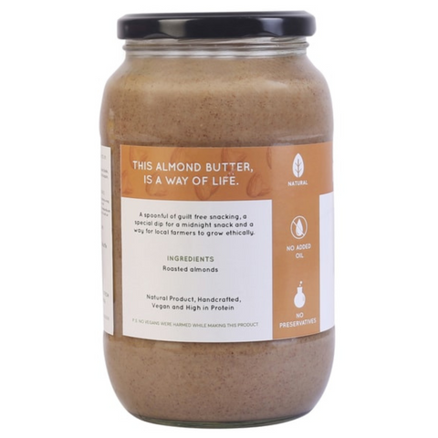 Creamy Almond Butter (Unsweetened)