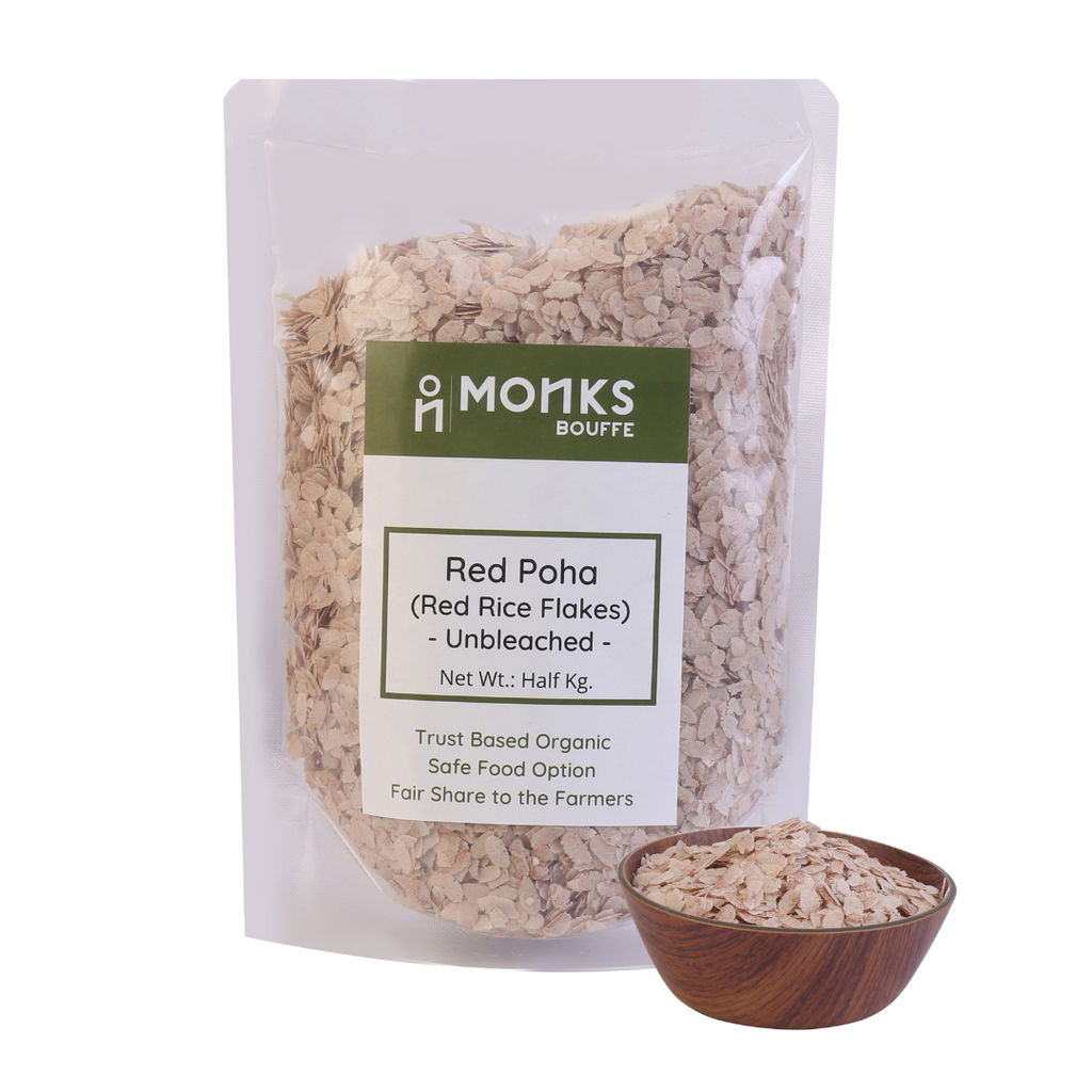 Red Rice Poha (Unbleached & Unpolished)