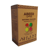 Abeer Natural Rangoli Colours - Handcrafted by BHIL Tribals (Set of 4 colours)