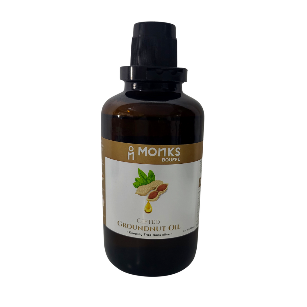 Groundnut Oil (Peanut Oil) - Wood pressed