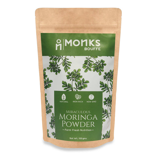 Organic Miraculous Moringa Powder - Monks Bouffe