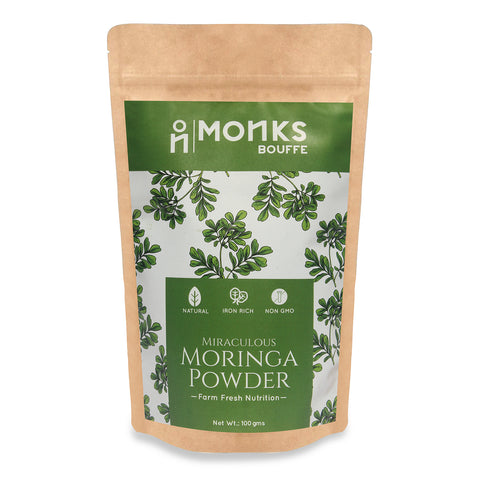 Organic Miraculous Moringa Powder - Monks Bouffe