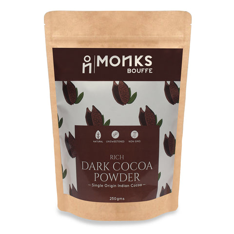 Organic Rich Dark Cocoa Powder - Monks Bouffe