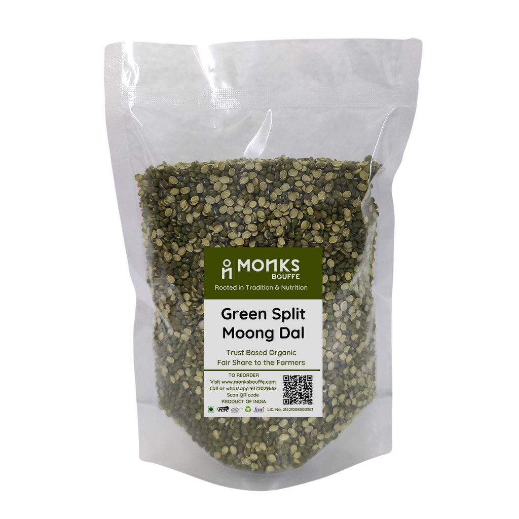 Green Moong Dal Split (With chilkha)