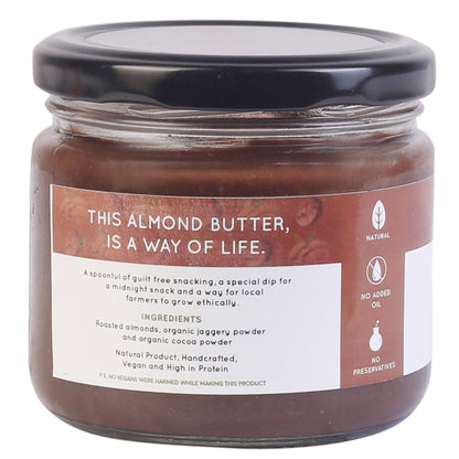 Sublime Chocolate Almond Butter - Monks Bouffe