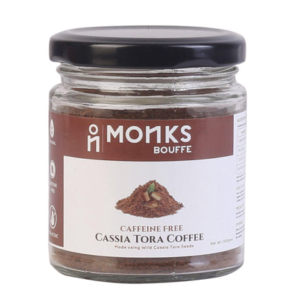 Organic Caffine Free Cassia Tora Coffee 100gms - Monks Bouffe