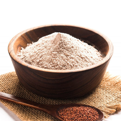 Organic Ragi (Nachni) Flour/Atta - Monks Bouffe