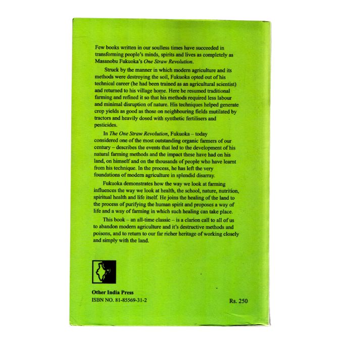 One-Straw Revolution by Masanobu Fukuoka