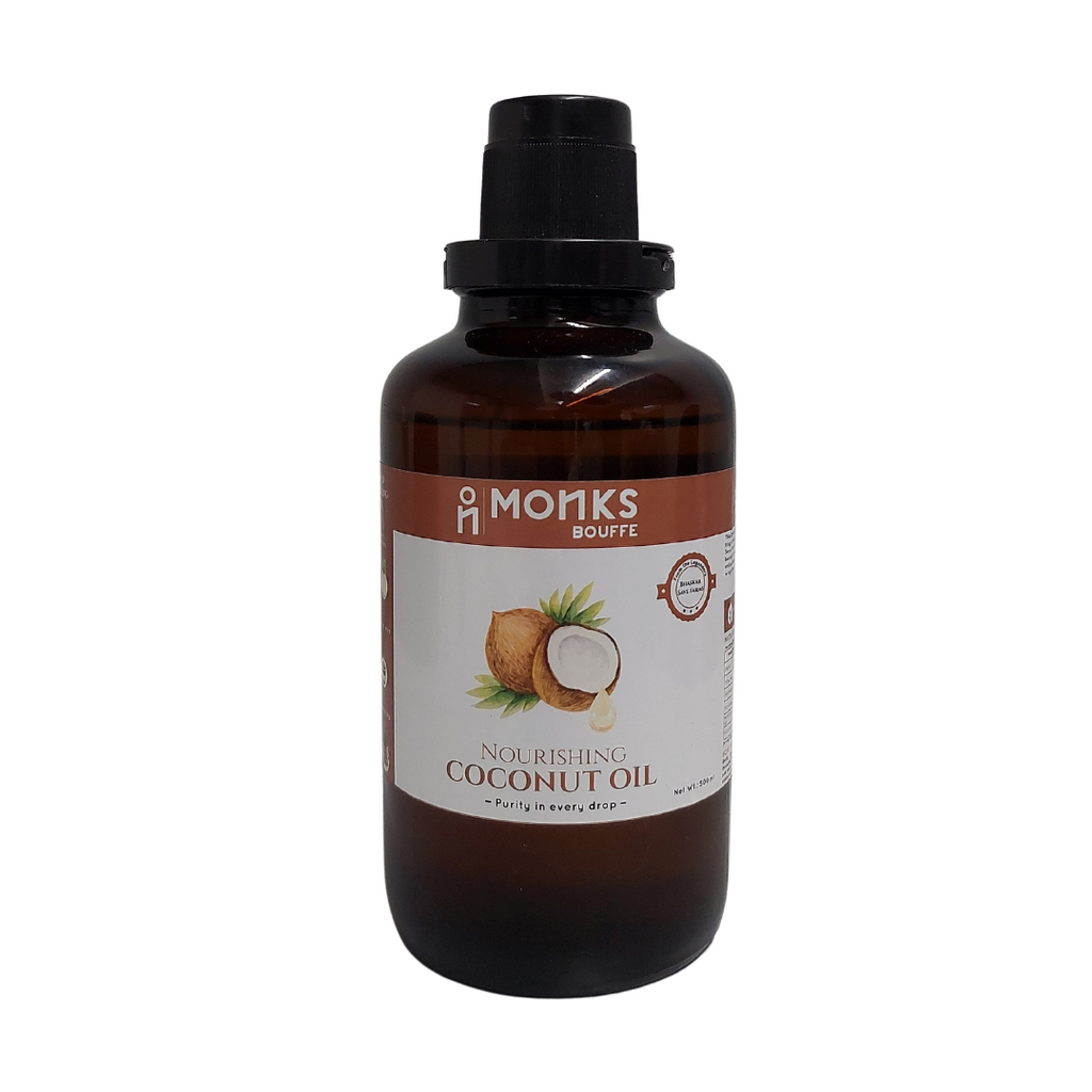 Organic Wood Pressed Coconut Oil (From Bhaskar Save's farm) - Monks Bouffe - Trust Based Organics